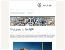 Tablet Screenshot of matep.com